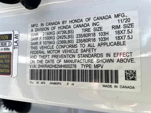 Used 2021 Honda CR-V EX-L image 22