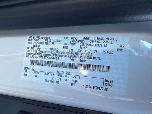 New 2026 Ford Transit 250 Base w/ Exterior Upgrade Package image 20