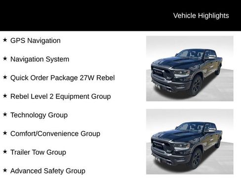 Used 2023 RAM 1500 Rebel w/ Rebel Level 2 Equipment Group AWD/4WD image 8