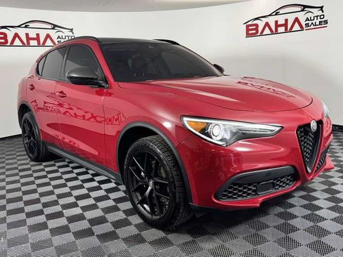 Used 2021 Alfa Romeo Stelvio Sprint w/ Nero Edizione RWD image 8