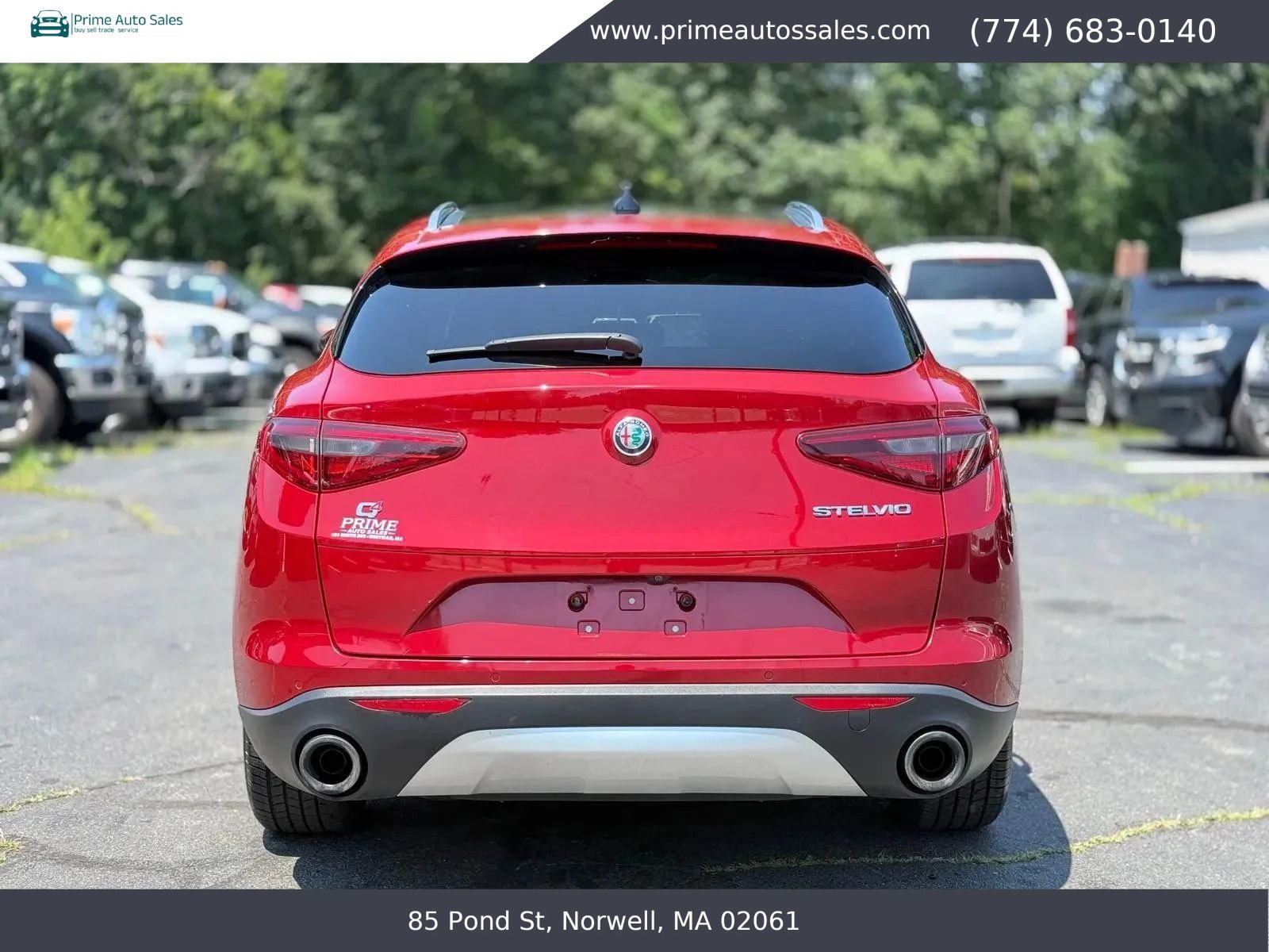 Used 2018 Alfa Romeo Stelvio Ti Lusso AWD/4WD image 7