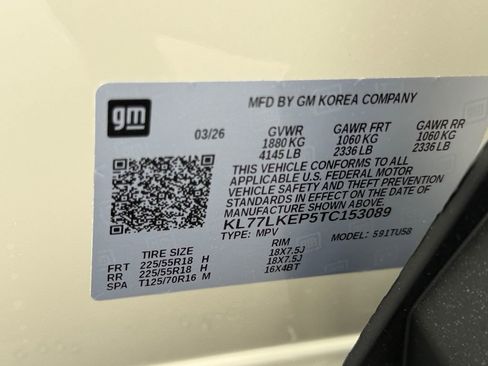 New 2026 Chevrolet Trax ACTIV w/ Driver Confidence Package FWD image 25