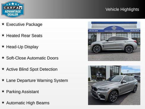 Used 2018 BMW X6 M AWD/4WD image 4
