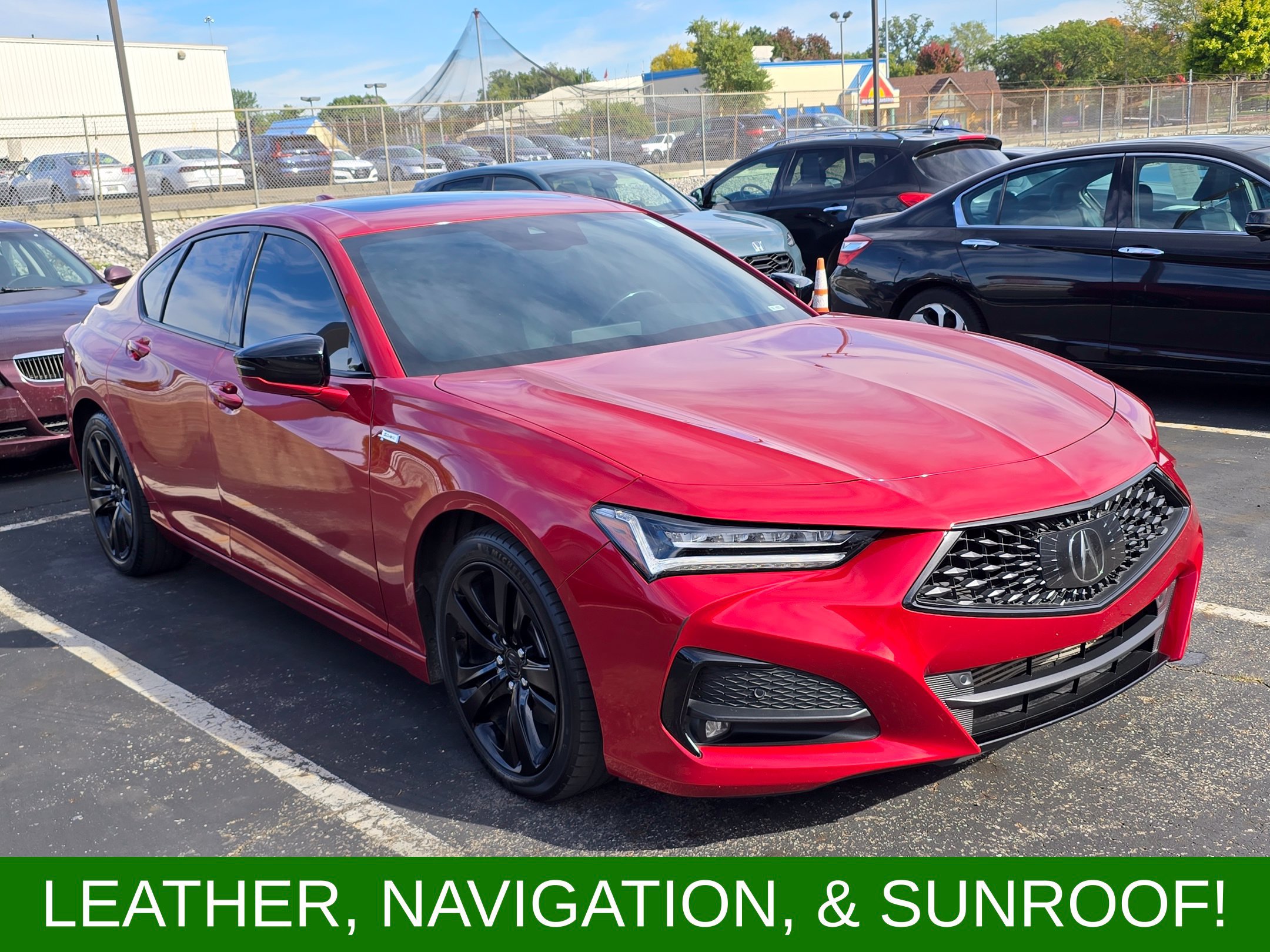 Used 2023 Acura TLX w/ A-SPEC Package AWD/4WD image 2