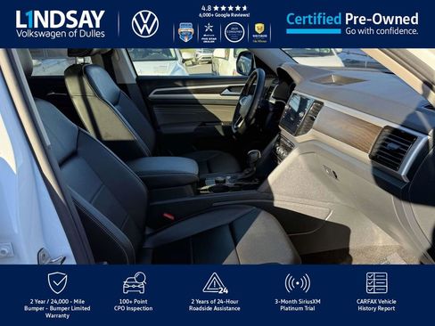 Certified 2022 Volkswagen Atlas SE w/ Panoramic Sunroof Package image 12