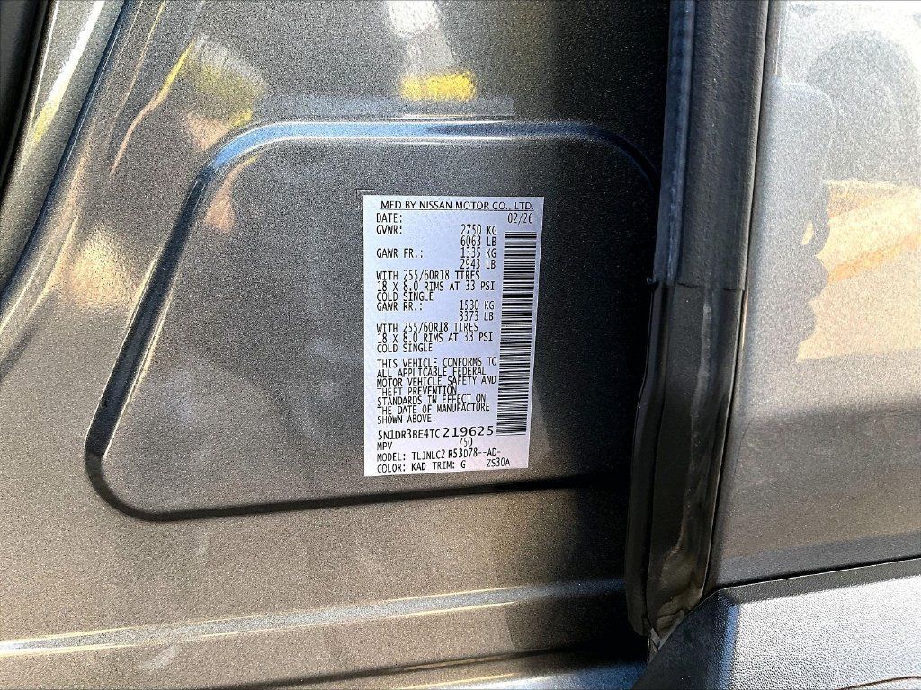 Certified 2026 Nissan Pathfinder SV AWD/4WD image 36