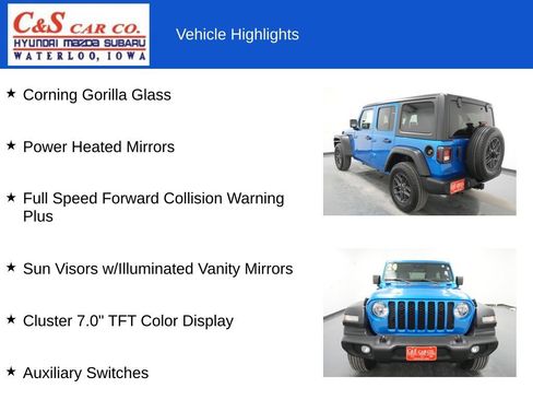 Used 2024 Jeep Wrangler Unlimited Sport AWD/4WD image 26
