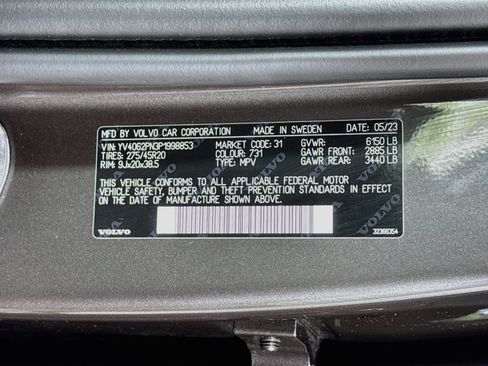 Used 2023 Volvo XC90 B6 Plus w/ Protection Package AWD/4WD image 30