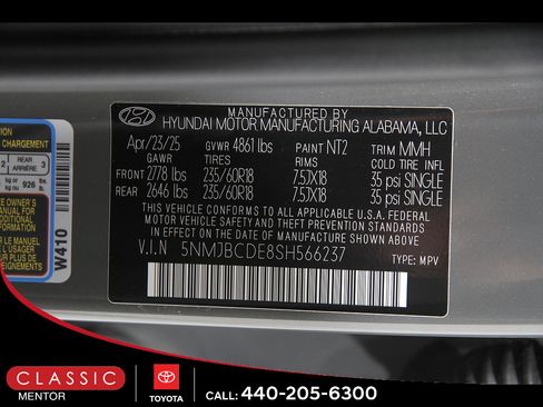 Used 2025 Hyundai Tucson SEL AWD/4WD image 24