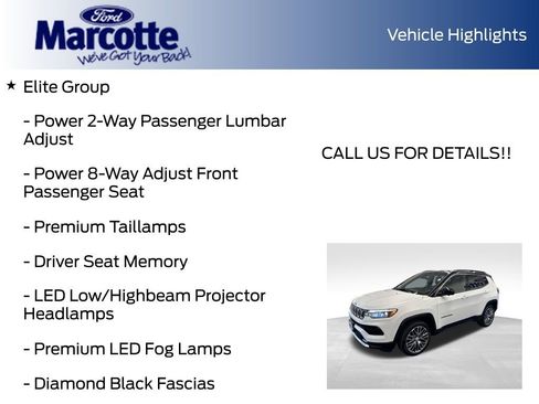 Used 2023 Jeep Compass Limited w/ Elite Group AWD/4WD image 15