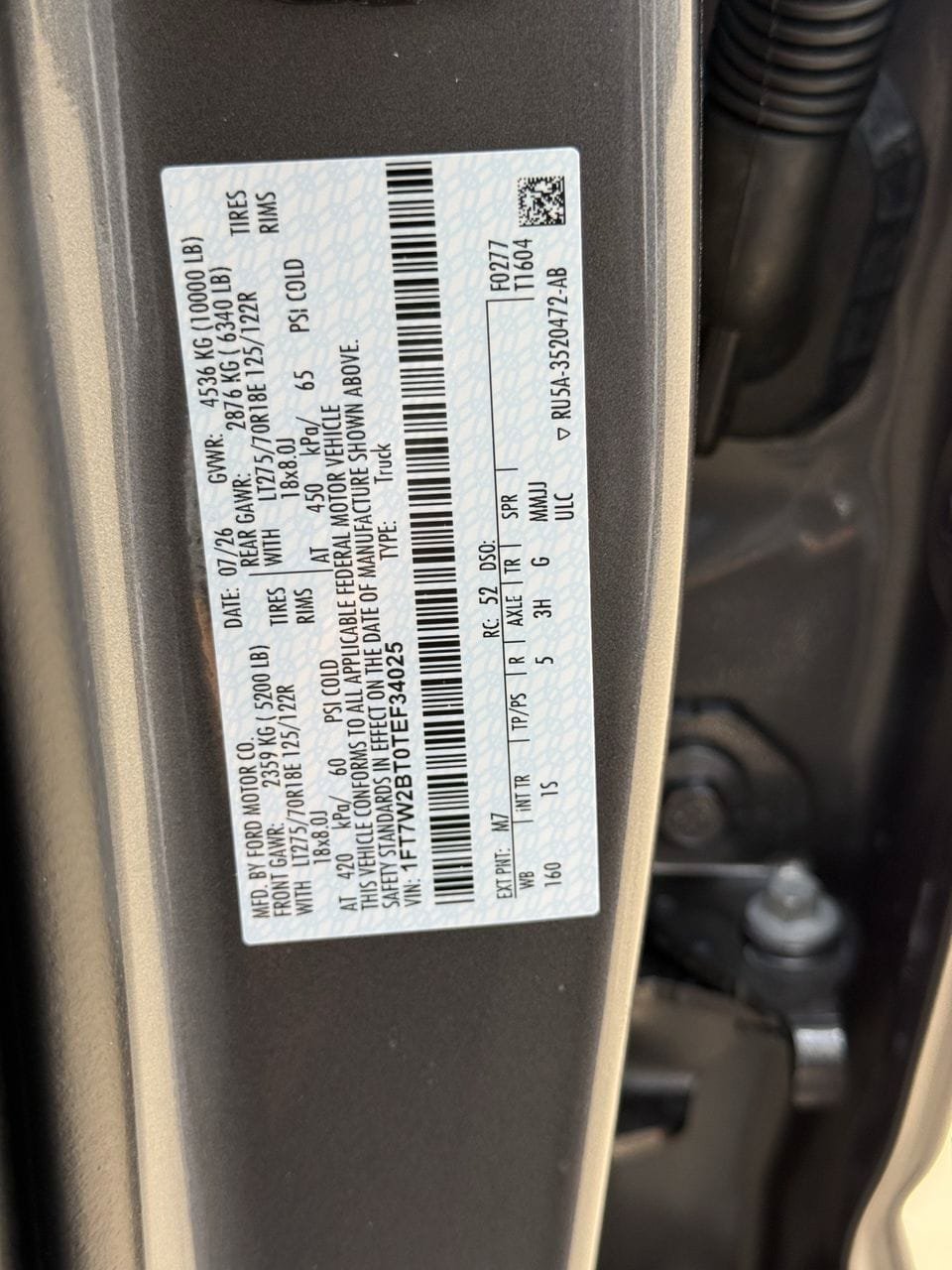 New 2026 Ford F250 XL w/ STX Appearance Package AWD/4WD image 21