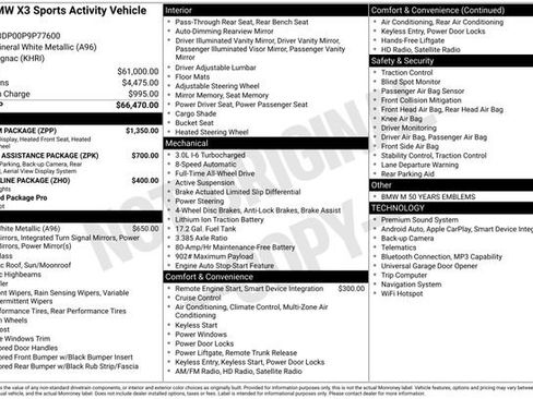 Used 2023 BMW X3 M40i w/ Premium Package image 3