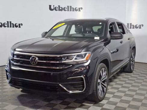 Used 2021 Volkswagen Atlas Cross Sport SEL R-Line AWD/4WD image 3