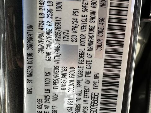 New 2025 MAZDA CX-5 AWD 2.5 S w/ Preferred Package image 25