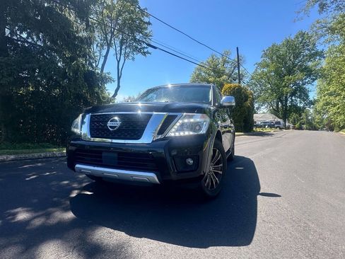 Used 2017 Nissan Armada Platinum w/ Captain Seat Package RWD image 2