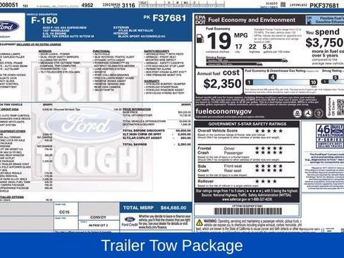 Used 2023 Ford F150 XLT w/ Equipment Group 302A High image 5