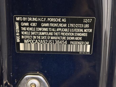 Certified 2018 Porsche 911 Carrera 4 image 26