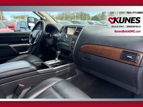 Used 2015 Nissan Armada Platinum w/ 2nd Row Captain Seat Package AWD/4WD image 35