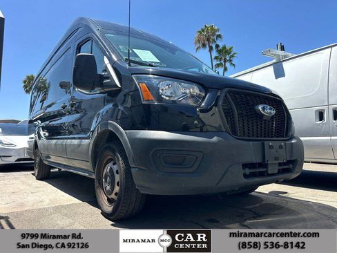 Used 2023 Ford Transit 250 148 High Roof Extended w/ Load Area Protection Package RWD image 1