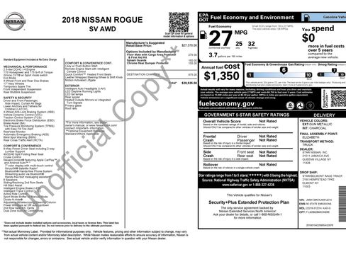 Used 2018 Nissan Rogue SV AWD/4WD image 2