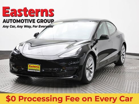 Used 2021 Tesla Model 3 Long Range AWD/4WD image 1