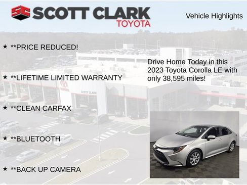 Used 2023 Toyota Corolla LE image 12