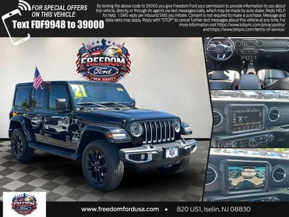 Used 2021 Jeep Wrangler Unlimited Sahara w/ Cold Weather Group