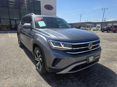 Used 2021 Volkswagen Atlas SEL Premium AWD/4WD image 1