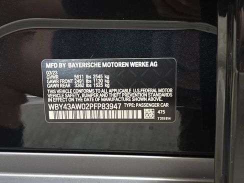 Used 2023 BMW i4 eDrive35 w/ Premium Package RWD image 34