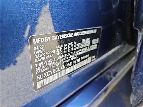 Used 2022 BMW X6 M50i w/ Executive Package image 24