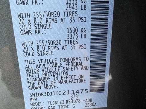 New 2026 Nissan Pathfinder Platinum image 33