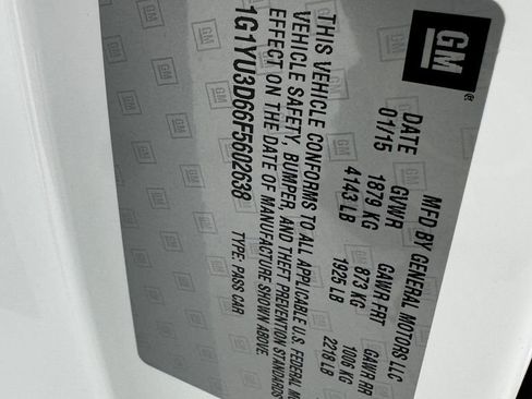 Used 2015 Chevrolet Corvette Z06 w/ 3LZ Preferred Equipment Group image 45