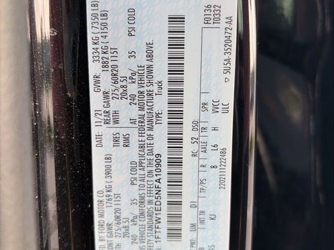 Used 2022 Ford F150 King Ranch w/ Equipment Group 601A High AWD/4WD image 34