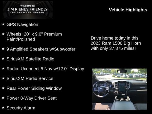 Used 2023 RAM 1500 Big Horn AWD/4WD image 5
