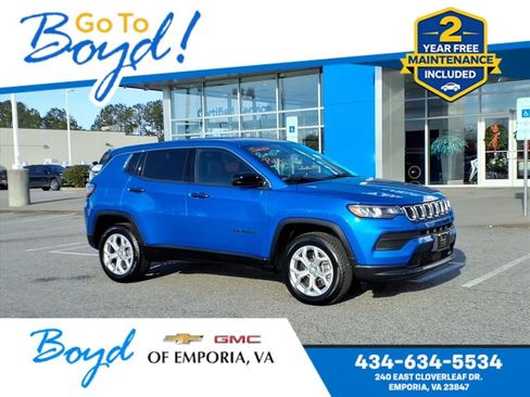 Used 2024 Jeep Compass Sport image 1