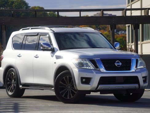 Used 2017 Nissan Armada Platinum w/ Captain Seat Package image 2
