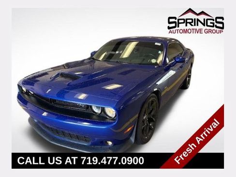 Used 2019 Dodge Challenger R/T w/ Blacktop Package RWD image 1