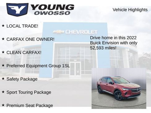 Used 2022 Buick Envision Essence w/ Sport Touring Package image 8