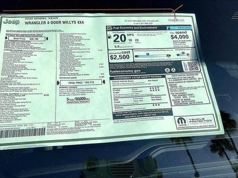 New 2026 Jeep Wrangler Willys image 15