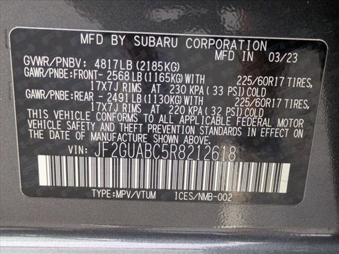 Used 2024 Subaru Crosstrek 2.0i image 23