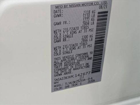 Used 2023 Nissan Murano SV w/ SV Midnight Edition Package FWD image 23