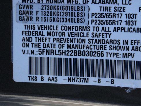 Used 2011 Honda Odyssey LX image 9