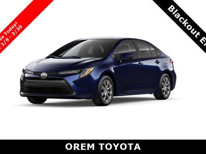 New 2026 Toyota Corolla LE