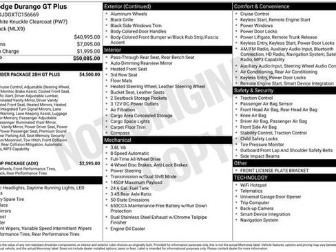 New 2026 Dodge Durango GT image 4