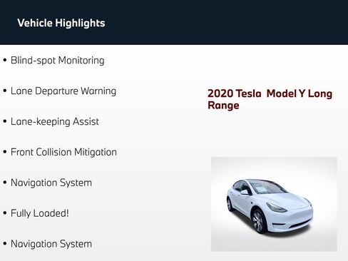 Used 2020 Tesla Model Y Long Range AWD/4WD image 5