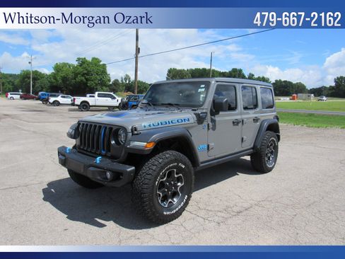 Used 2021 Jeep Wrangler Unlimited Rubicon 4xe w/ Steel Bumper Group AWD/4WD image 5