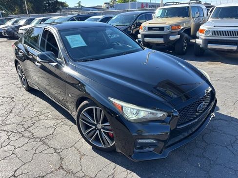 Used 2015 INFINITI Q50 w/ Navigation Package RWD image 2