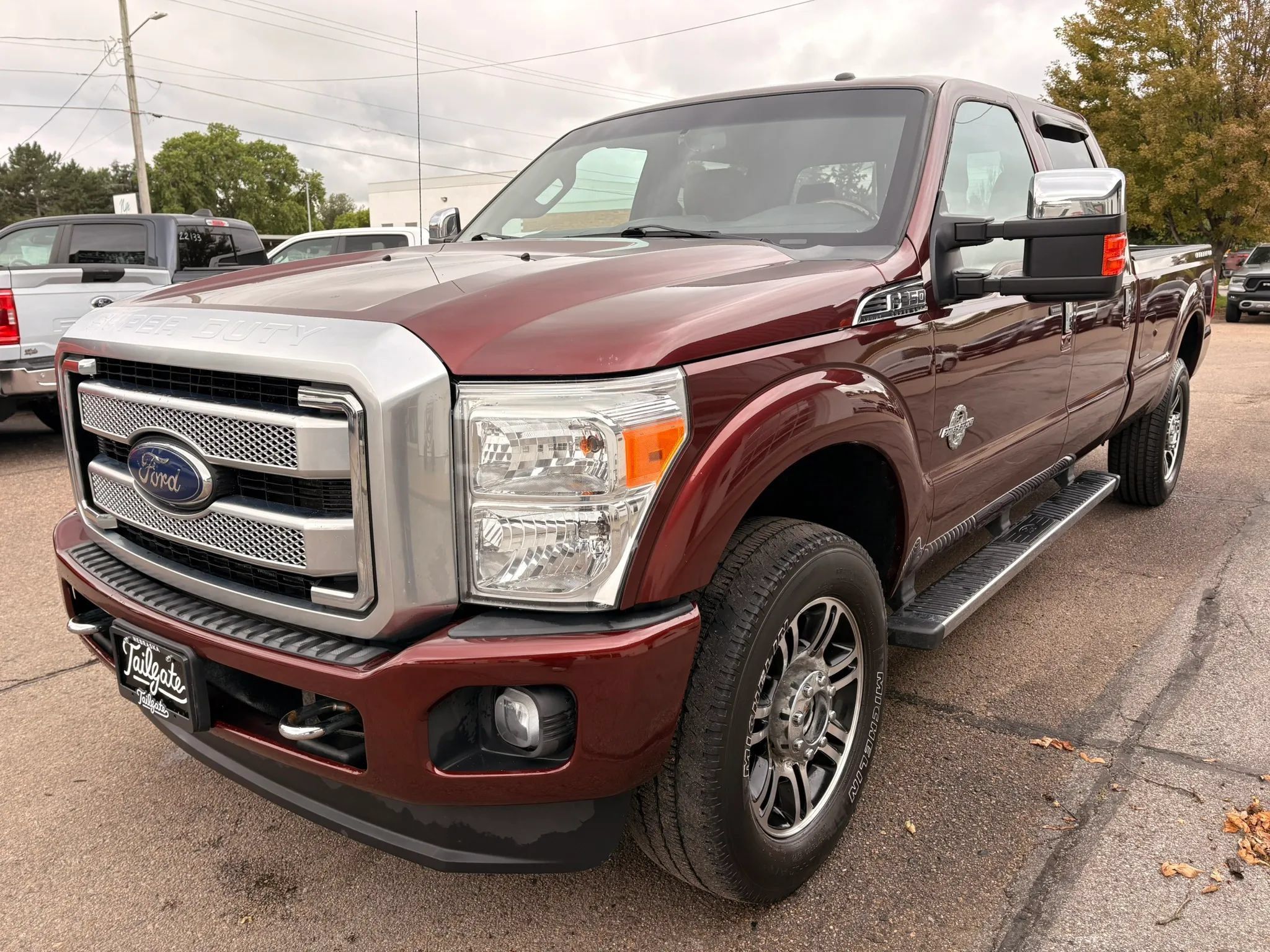 Used 2015 Ford F350 Platinum w/ Platinum Package AWD/4WD image 4