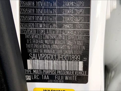 Used 2018 Land Rover Range Rover Evoque SE Premium AWD/4WD image 33