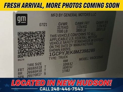 Used 2021 Chevrolet Silverado 1500 LT AWD/4WD image 14